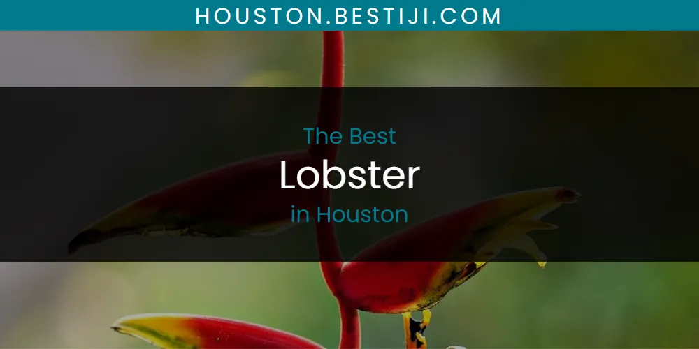 The Absolute Best Lobster in Houston  [Updated 2025]