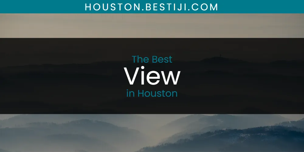 The Absolute Best View in Houston  [Updated 2025]